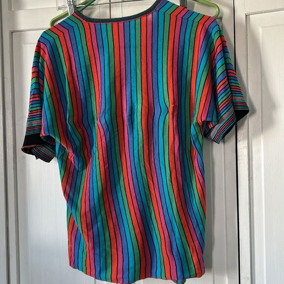 Vintage probably linen t-shirt gives Anti-Hero vibes - Size S/M - Picture 4 of 6